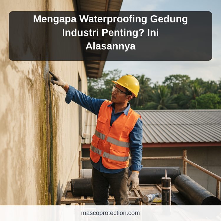 jasa coating industri Indonesia - Mengapa Waterproofing Gedung Industri Penting? Ini Alasannya