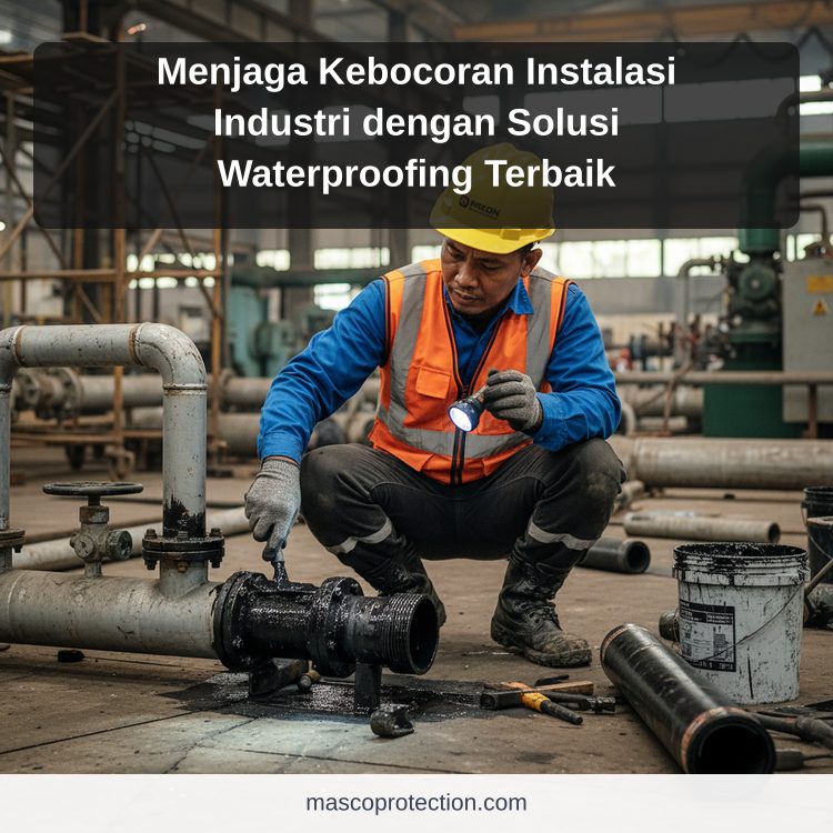 jasa coating industri Indonesia - Menjaga Kebocoran Instalasi Industri dengan Solusi Waterproofing Terbaik