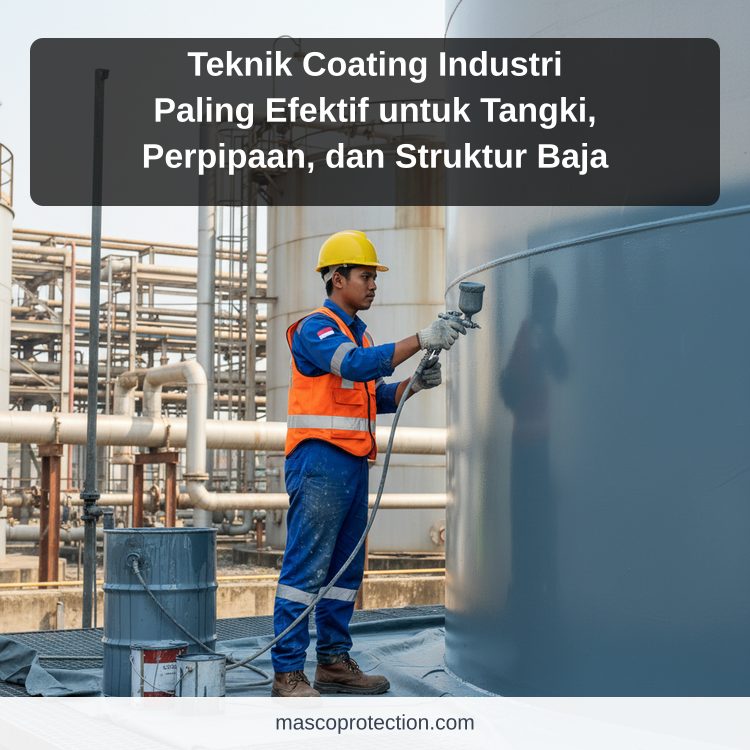 jasa coating industri Indonesia - Teknik Coating Industri Paling Efektif untuk Tangki, Perpipaan, dan Struktur Baja