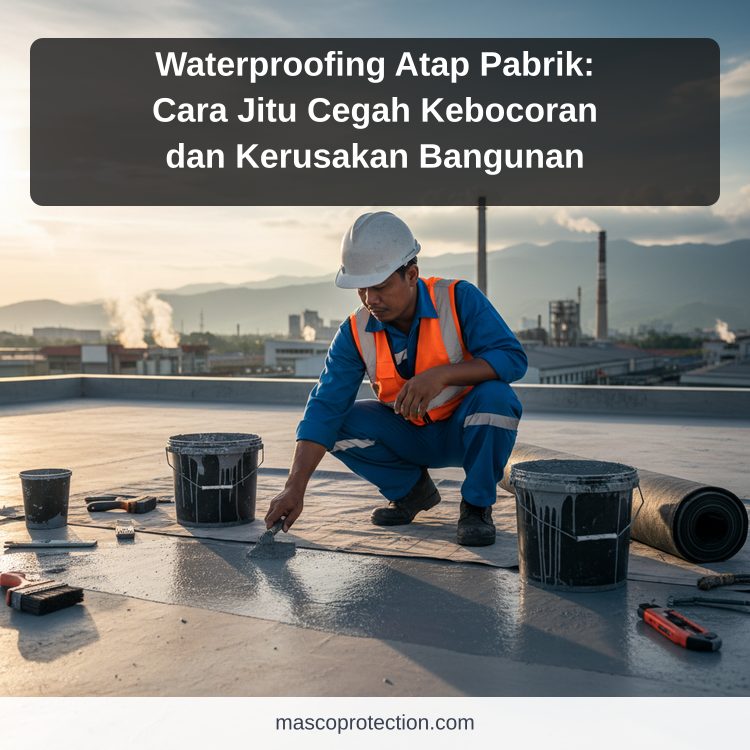 jasa coating industri Indonesia - Waterproofing Atap Pabrik: Cara Jitu Cegah Kebocoran dan Kerusakan Bangunan