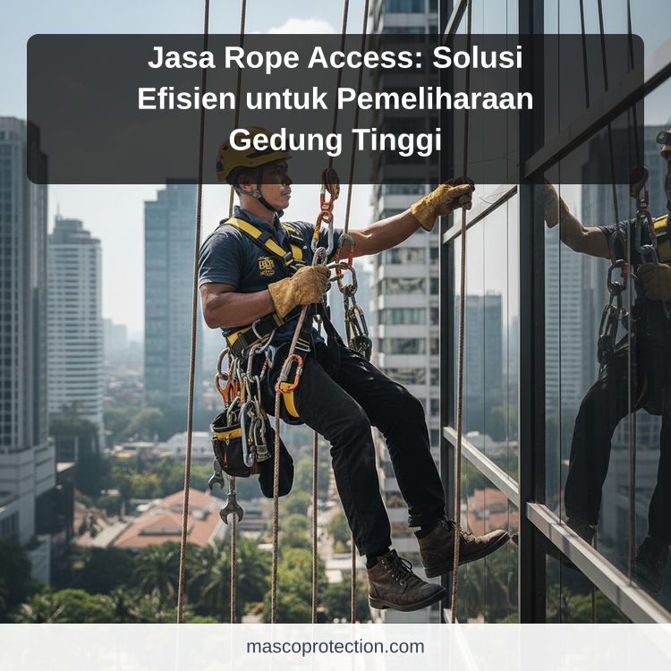 jasa coating industri Indonesia - Jasa Rope Access: Solusi Efisien untuk Pemeliharaan Gedung Tinggi