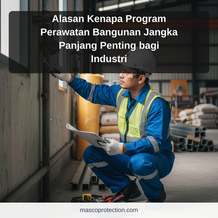 jasa coating industri Indonesia - Alasan Kenapa Program Perawatan Bangunan Jangka Panjang Penting bagi Industri