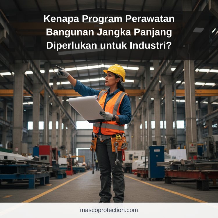 jasa coating industri Indonesia - Kenapa Program Perawatan Bangunan Jangka Panjang Diperlukan untuk Industri?