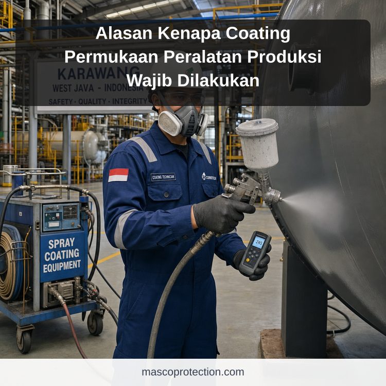 jasa coating industri Indonesia - Alasan Kenapa Coating Permukaan Peralatan Produksi Wajib Dilakukan