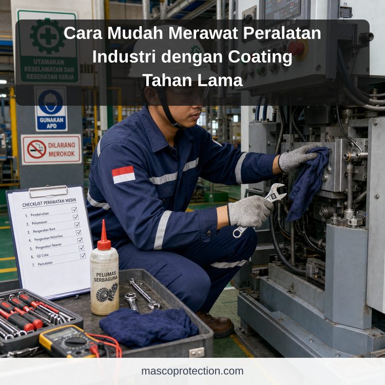 jasa coating industri Indonesia - Cara Mudah Merawat Peralatan Industri dengan Coating Tahan Lama