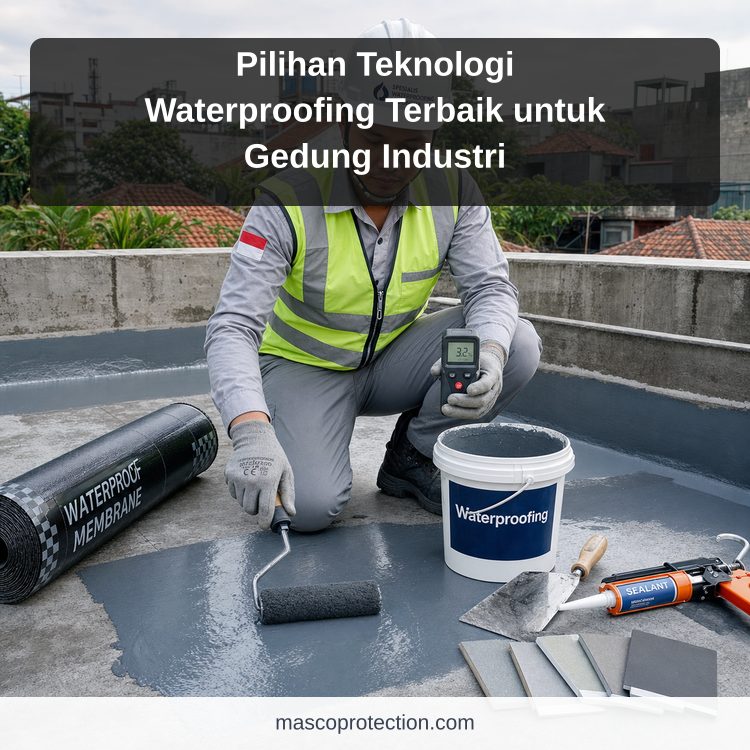 jasa coating industri Indonesia - Pilihan Teknologi Waterproofing Terbaik untuk Gedung Industri