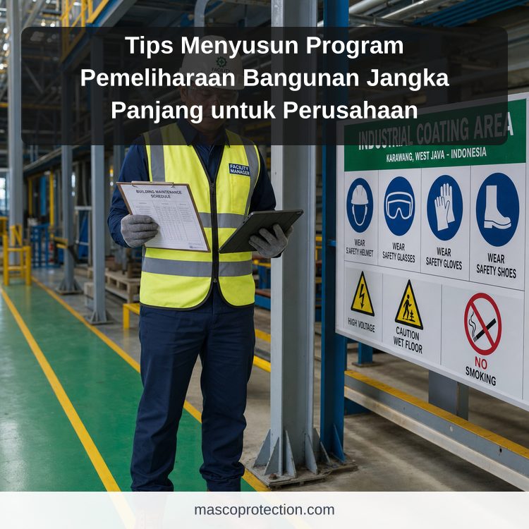 jasa coating industri Indonesia - Tips Menyusun Program Pemeliharaan Bangunan Jangka Panjang untuk Perusahaan