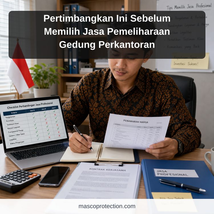 jasa coating industri Indonesia - Pertimbangkan Ini Sebelum Memilih Jasa Pemeliharaan Gedung Perkantoran