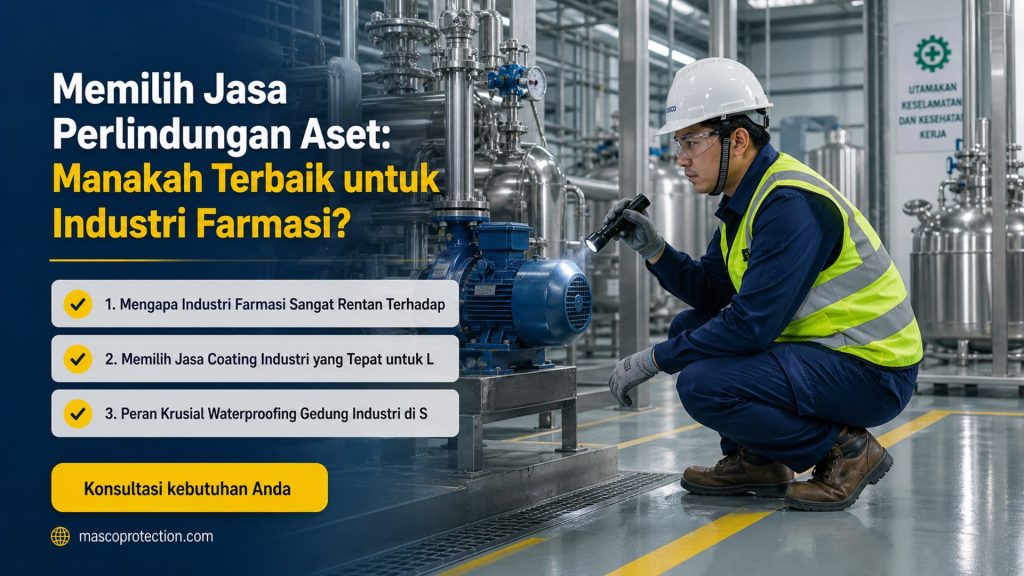 jasa coating industri Indonesia - Memilih Jasa Perlindungan Aset: Manakah Terbaik untuk Industri Farmasi?