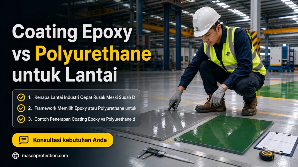 jasa coating industri Indonesia - Coating Epoxy vs Polyurethane untuk Lantai