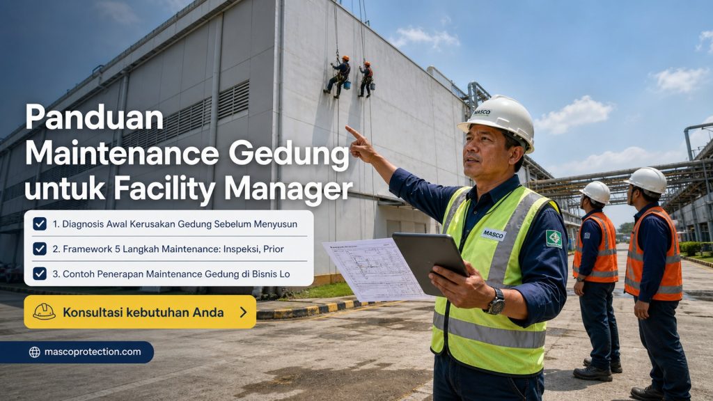jasa coating industri Indonesia - Panduan Maintenance Gedung untuk Facility Manager
