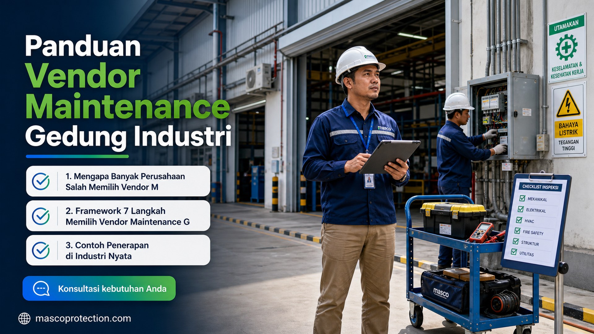jasa coating industri Indonesia - Panduan Vendor Maintenance Gedung Industri