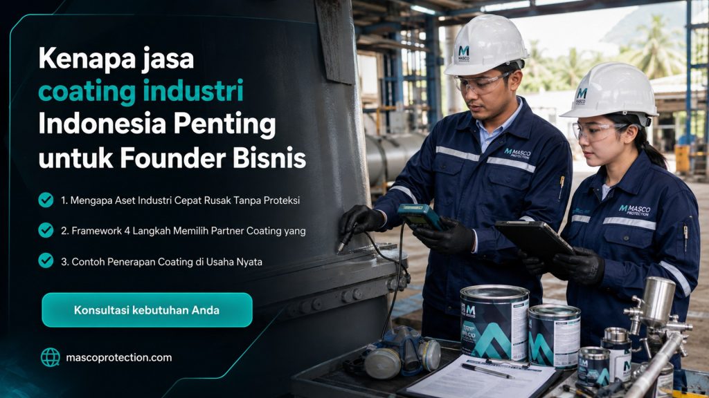 Kenapa jasa coating industri Indonesia Penting untuk Founder Bisnis