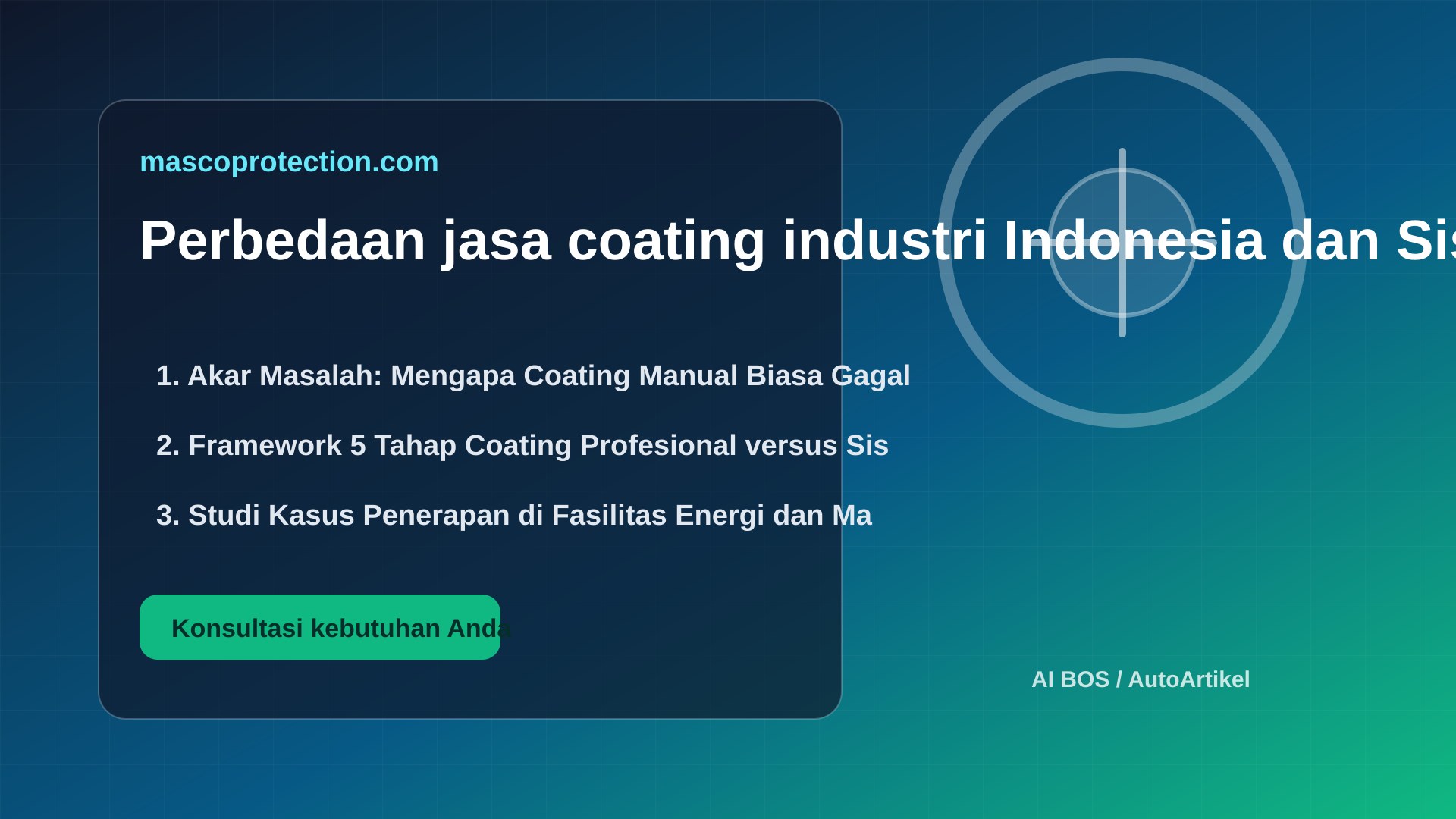 Perbedaan jasa coating industri Indonesia dan Sistem Manual Biasa