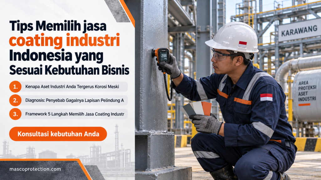 Tips Memilih jasa coating industri Indonesia yang Sesuai Kebutuhan Bisnis