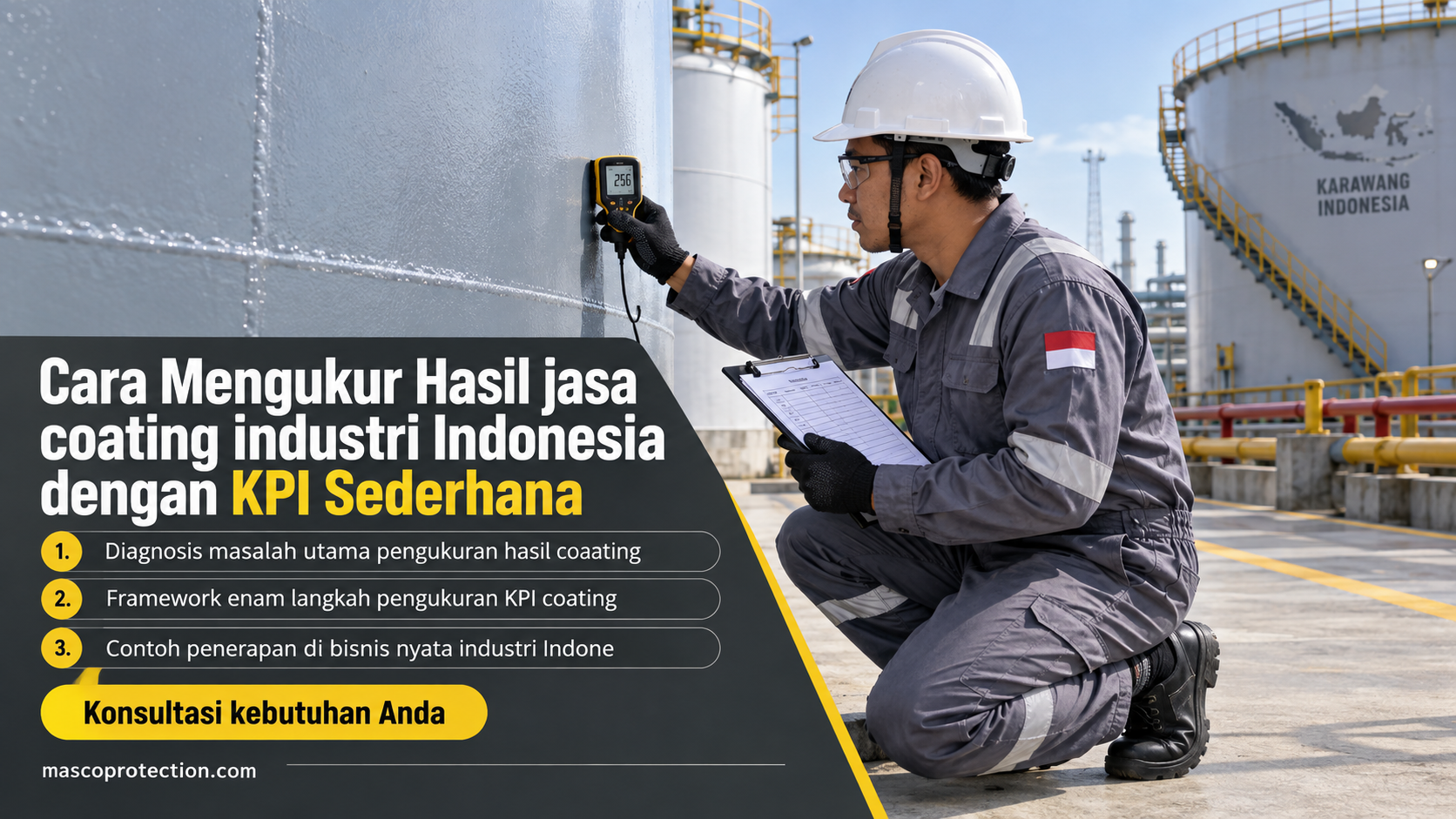 Cara Mengukur Hasil jasa coating industri Indonesia dengan KPI Sederhana
