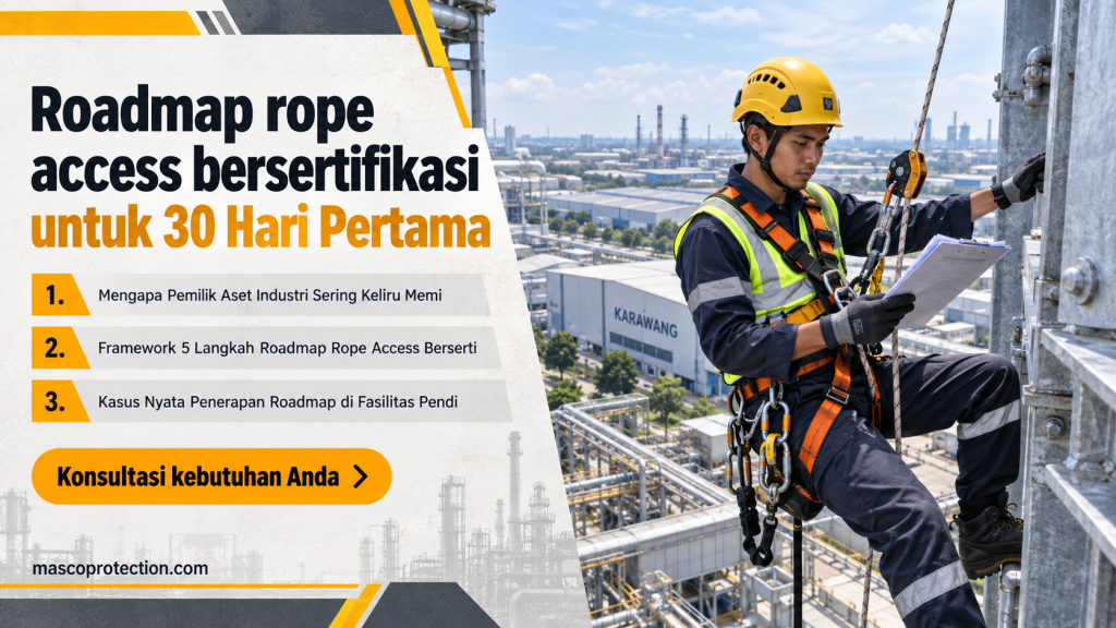 jasa coating industri Indonesia - Roadmap rope access bersertifikasi untuk 30 Hari Pertama