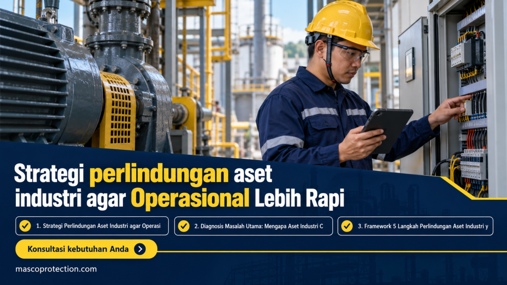 jasa coating industri Indonesia - Strategi perlindungan aset industri agar Operasional Lebih Rapi