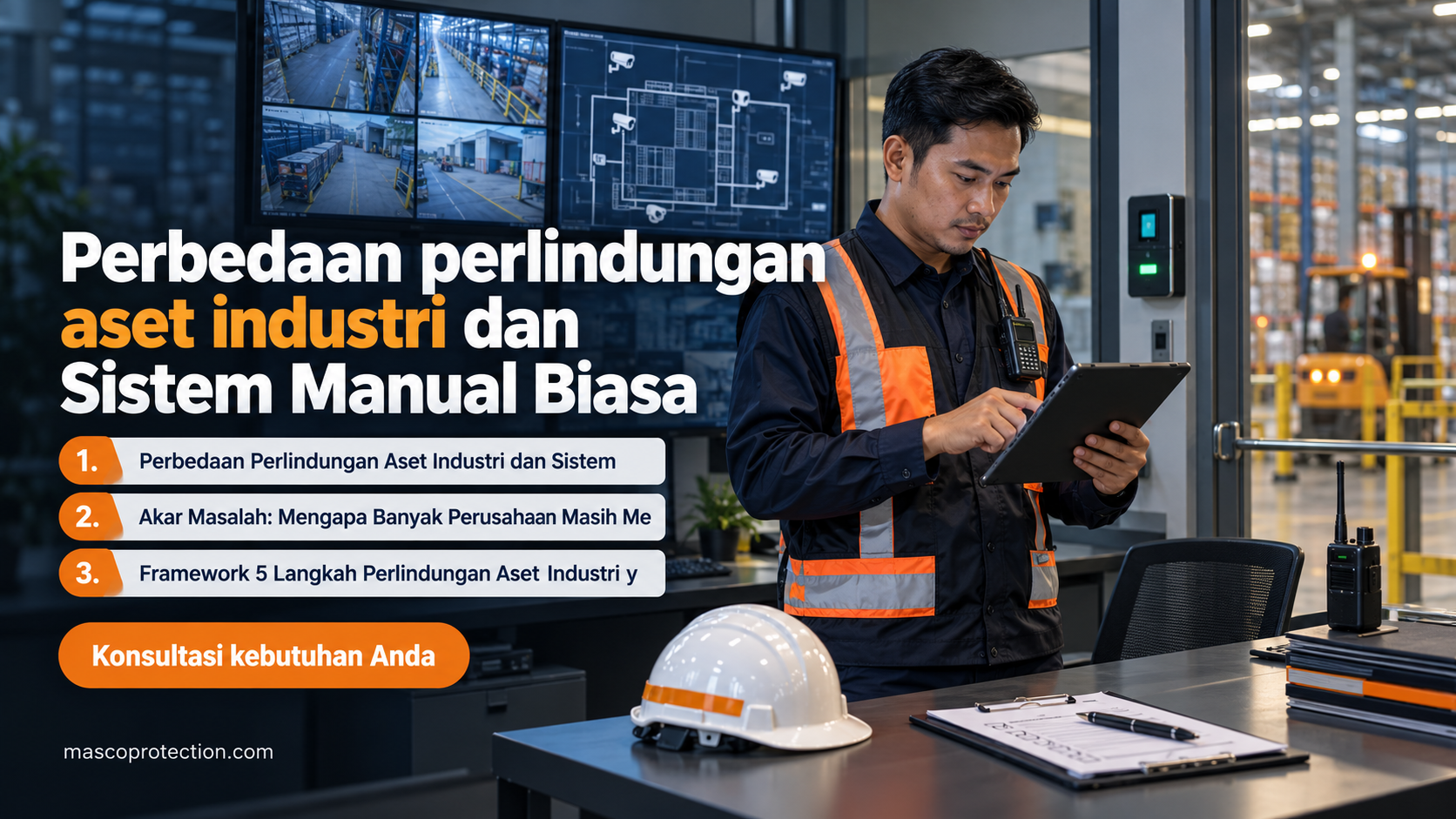 jasa coating industri Indonesia - Perbedaan perlindungan aset industri dan Sistem Manual Biasa