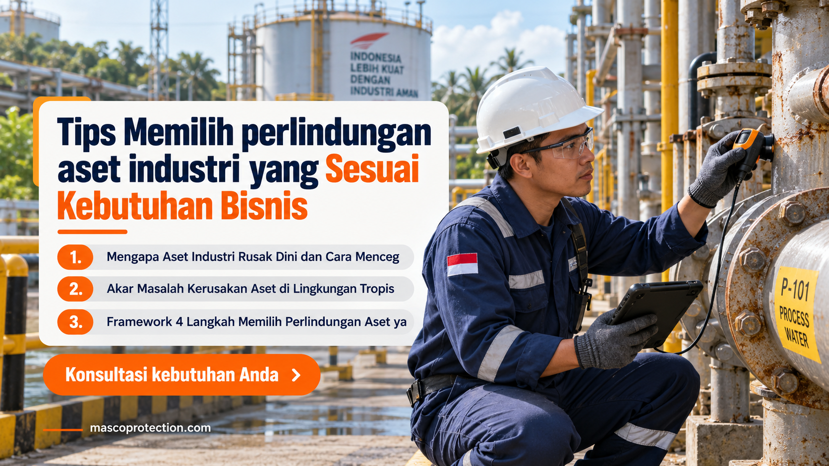 jasa coating industri Indonesia - Tips Memilih perlindungan aset industri yang Sesuai Kebutuhan Bisnis